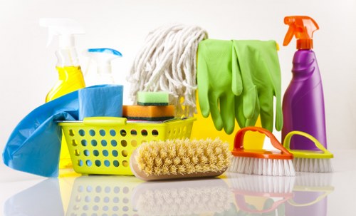 Mattress cleaning in a bright bedroom setting