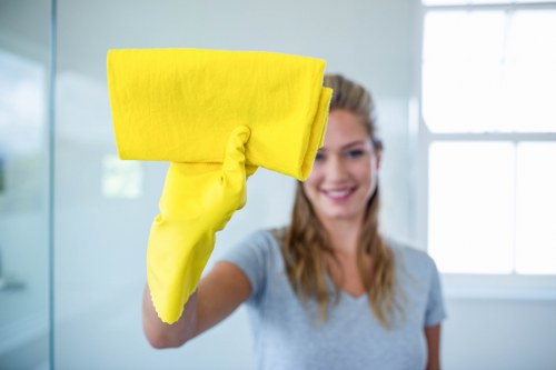 Local Clapham business premises maintained by cleaning service